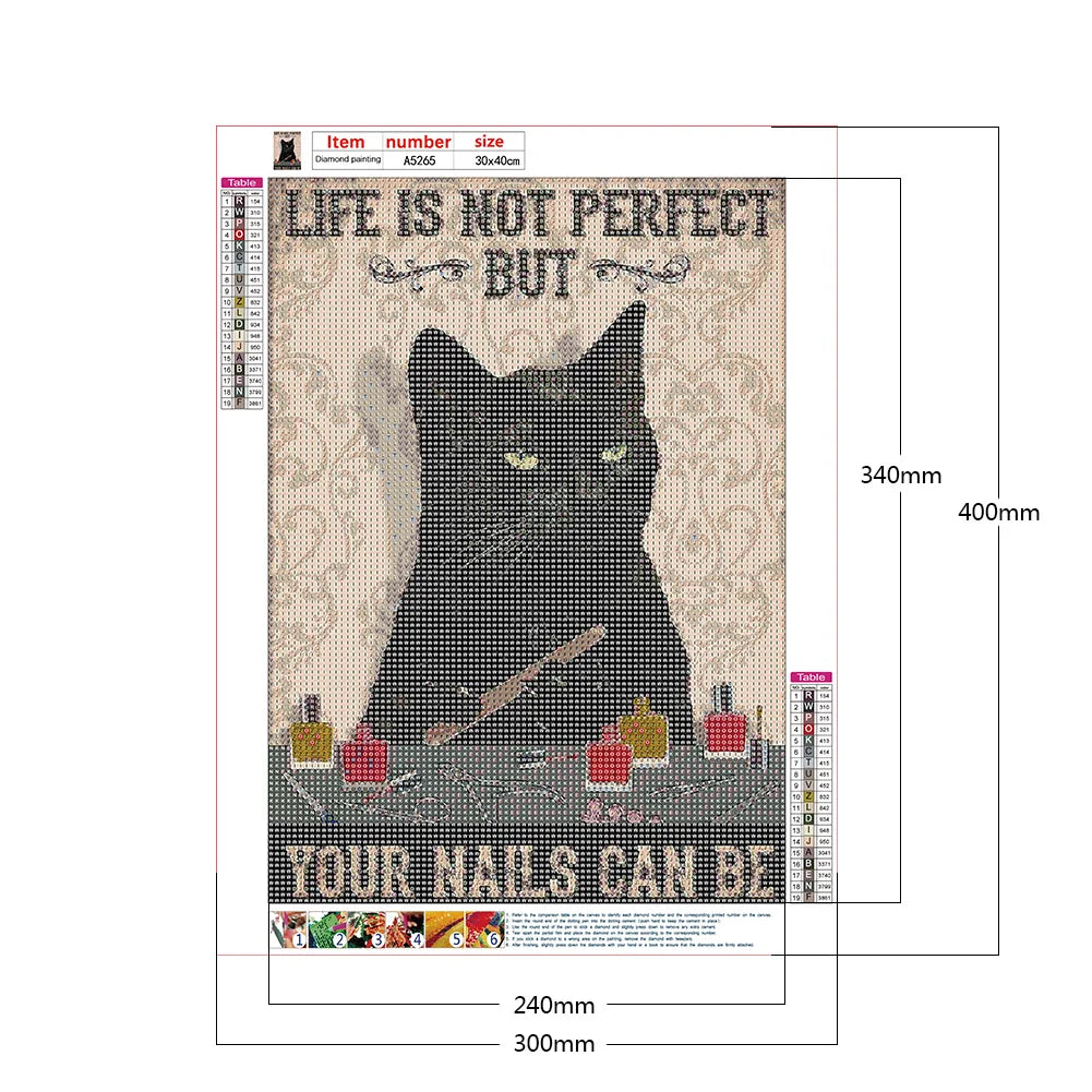 Black Cat | Diamond Painting