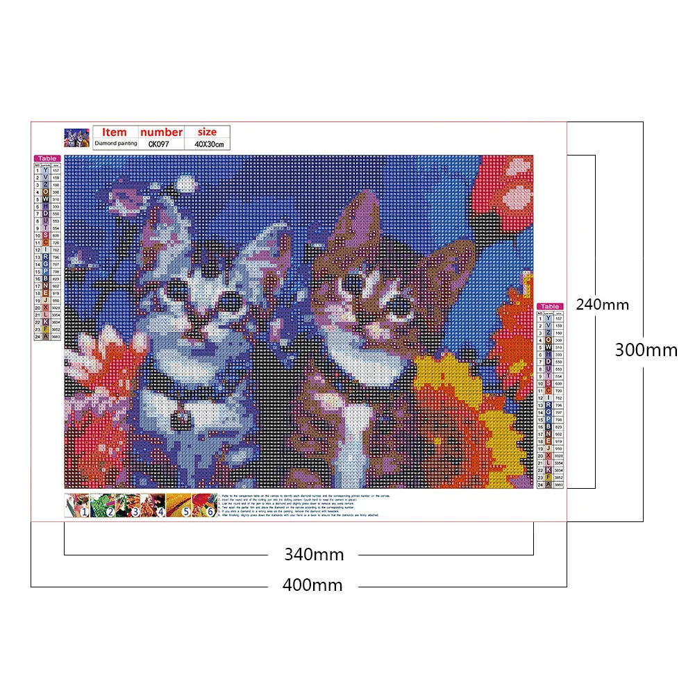 Bell Cat | Diamond Painting