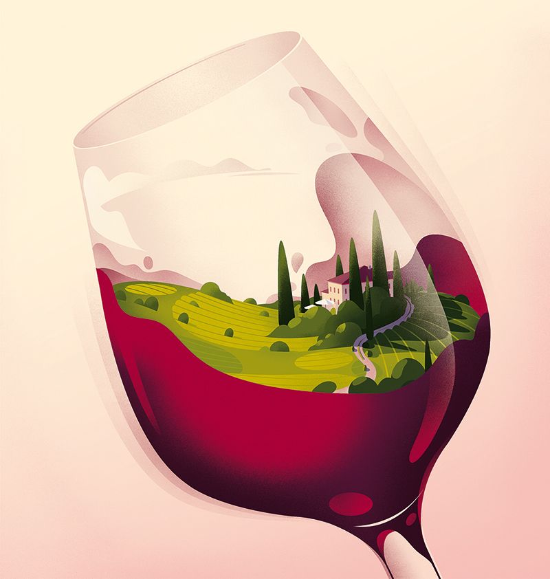 Wine Glass | Diamond Painting