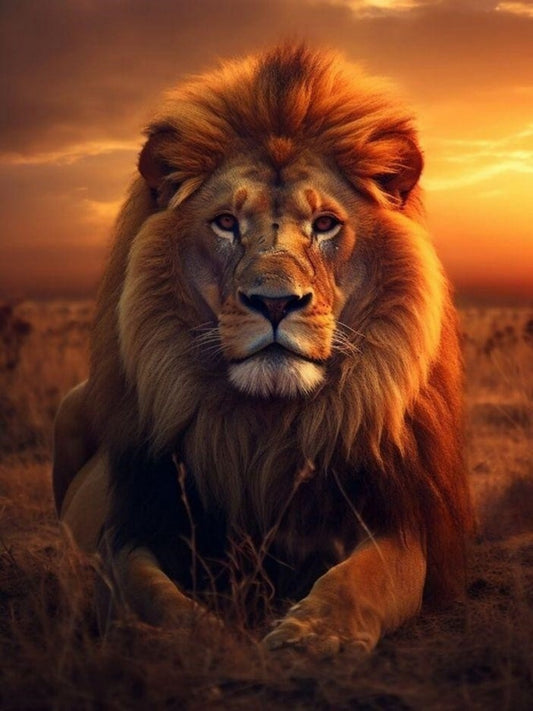 Lion | Diamond Painting