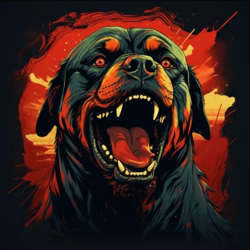 Rottweiler Dog | Diamond Painting