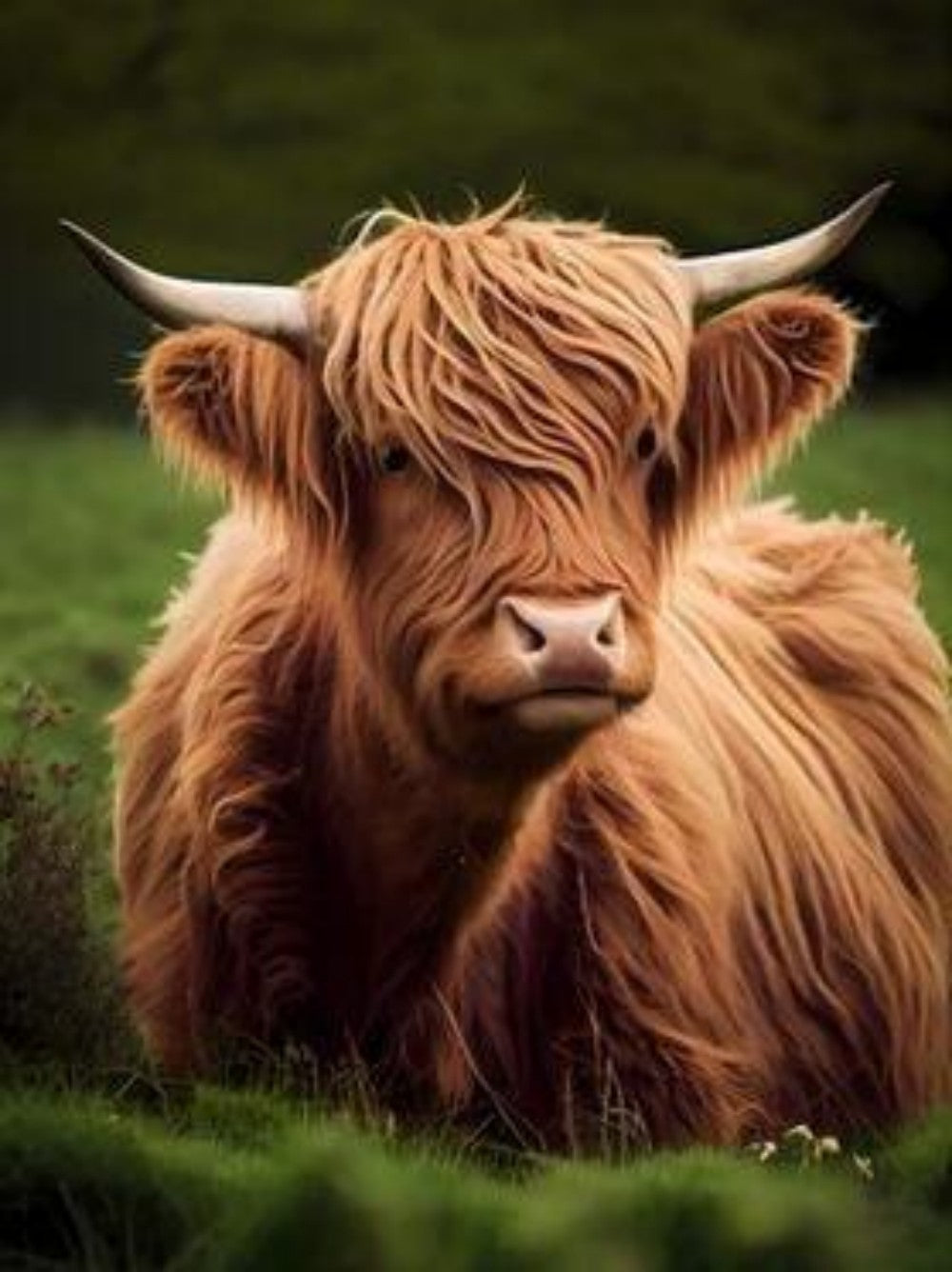 Highland Cow | Diamond Painting