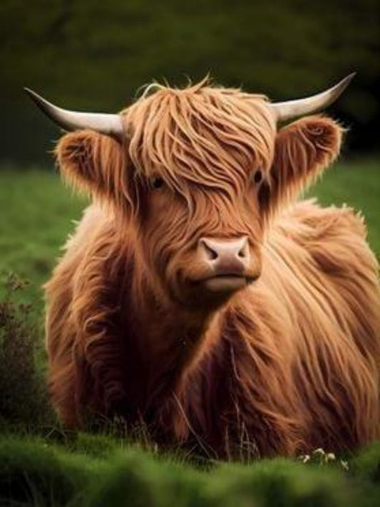 Highland Cow | Diamond Painting