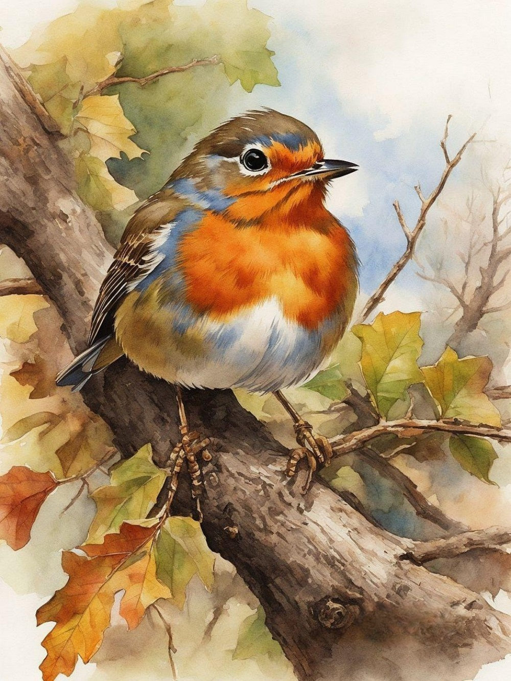 Robin Bird | Diamond Painting