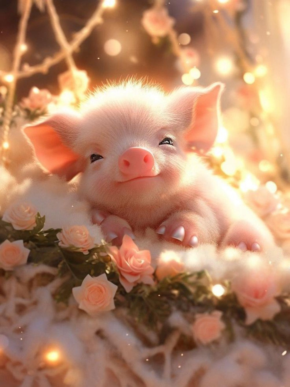 Pig | Diamond Painting