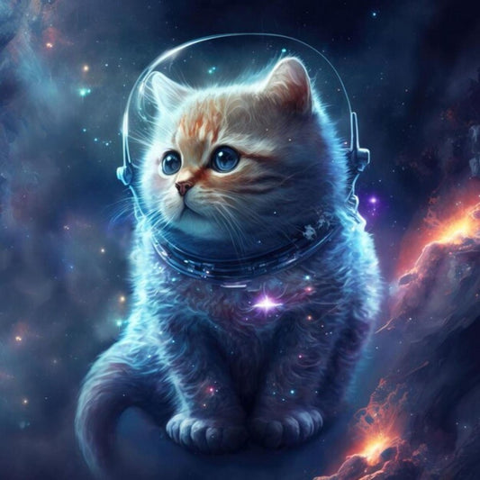 Cats in Space | Diamond Painting