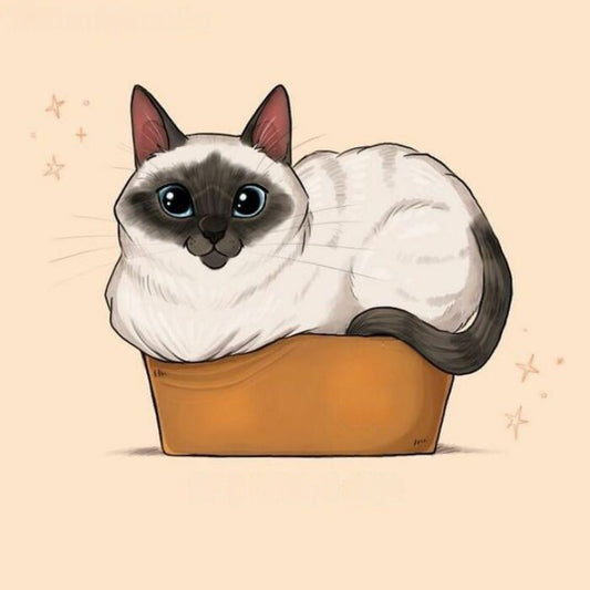 Siamese Cat | Diamond Painting