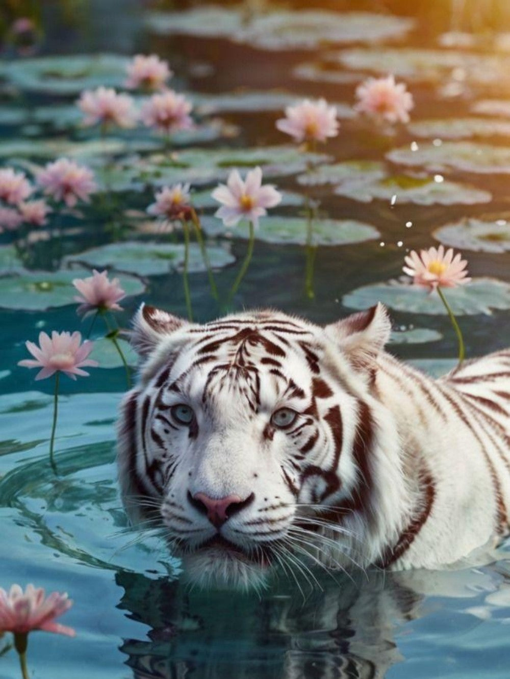 White Tiger | Diamond Painting
