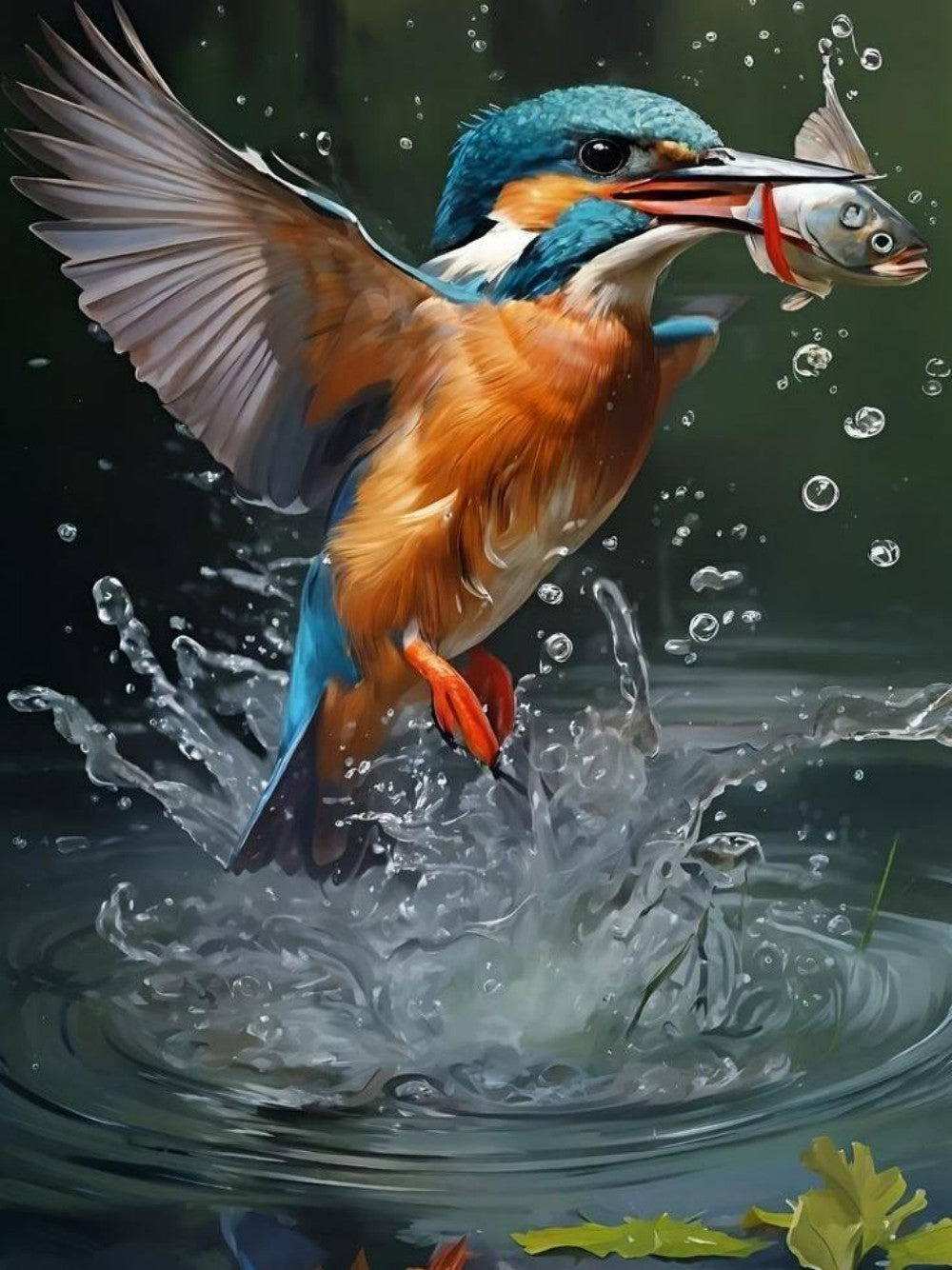 Kingfisher | Diamond Painting