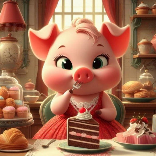 Pig | Diamond Painting