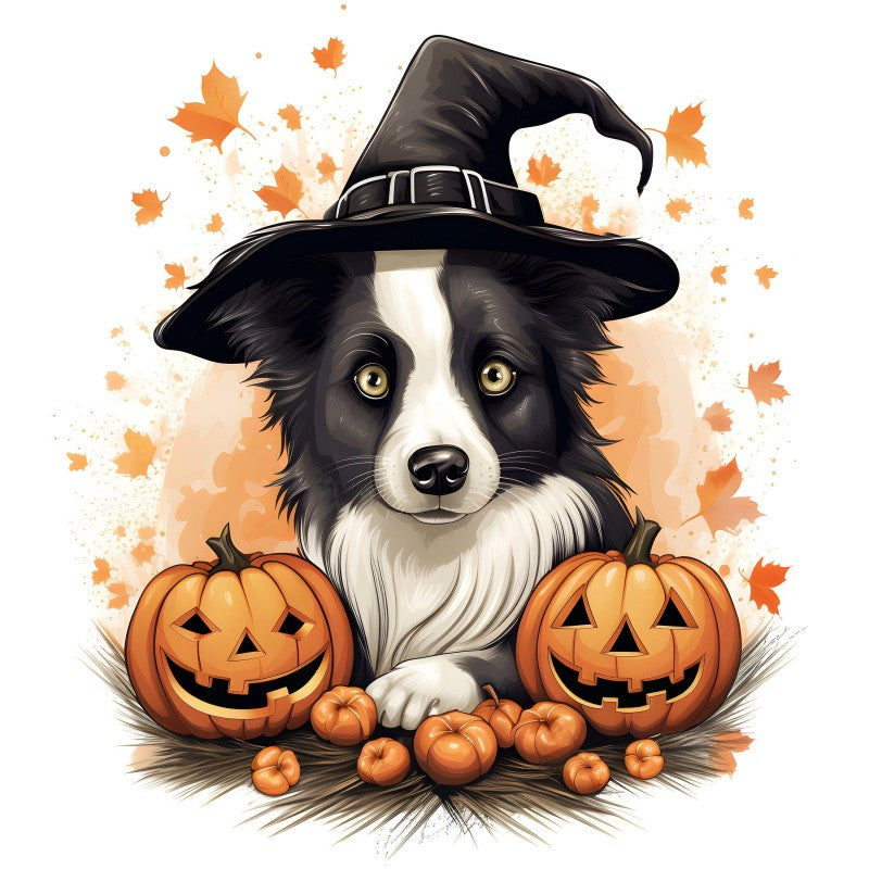 Dog Border Collie | Diamond Painting