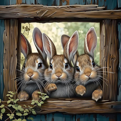 Rabbit | Diamond Painting