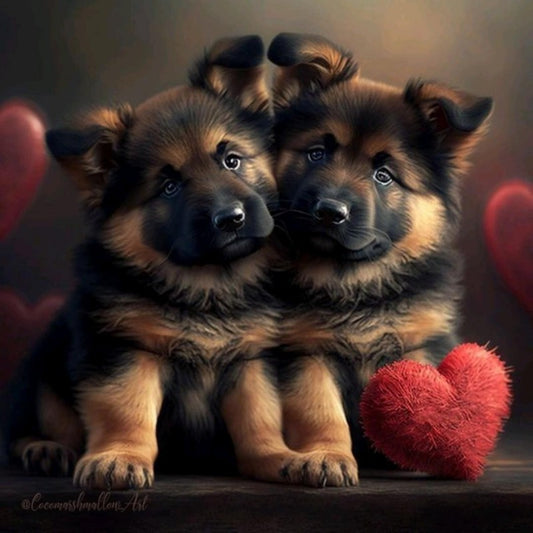 Dog German Shepherd | Diamond Painting