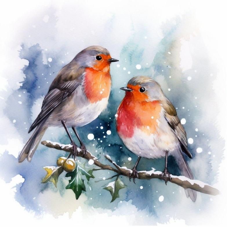 Robin Bird | Diamond Painting