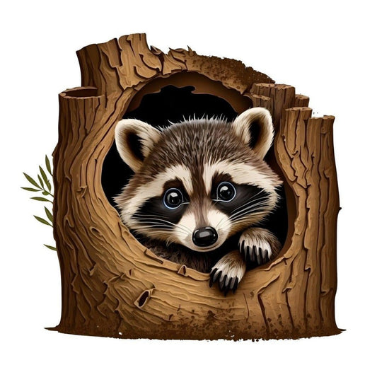 Raccoon | Diamond Painting