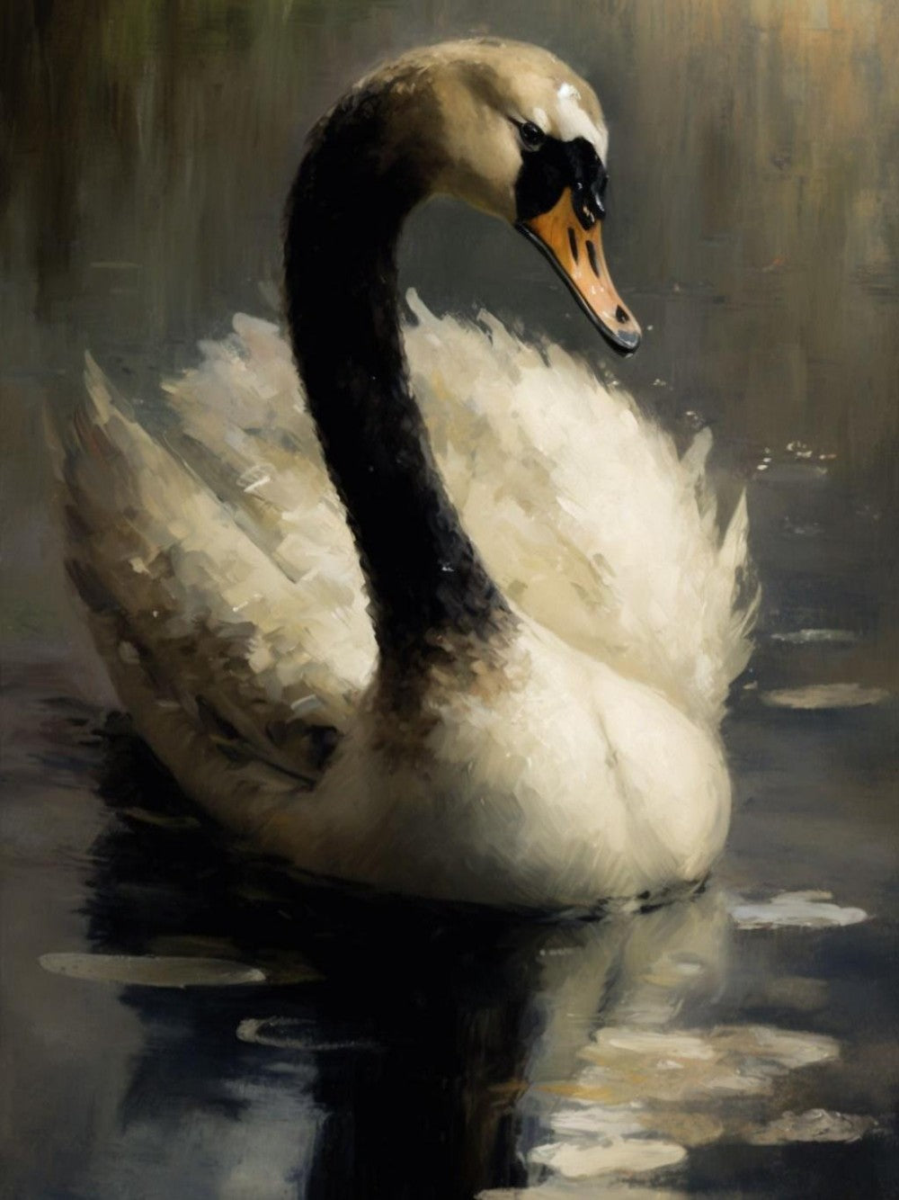 Swan | Diamond Painting