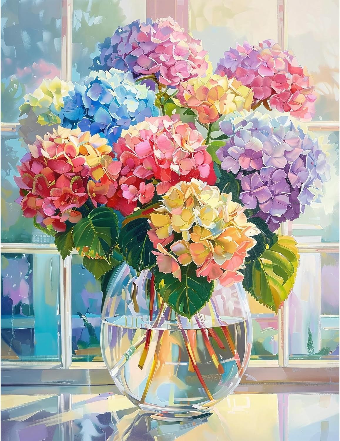 Hydrangea | Diamond Painting