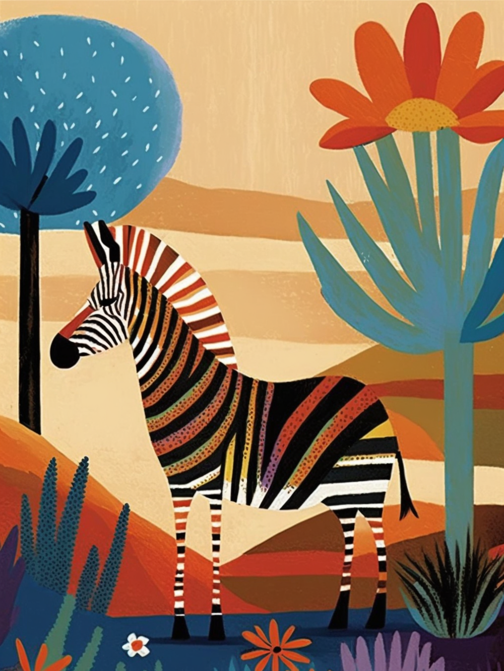 Zebra | Diamond Painting