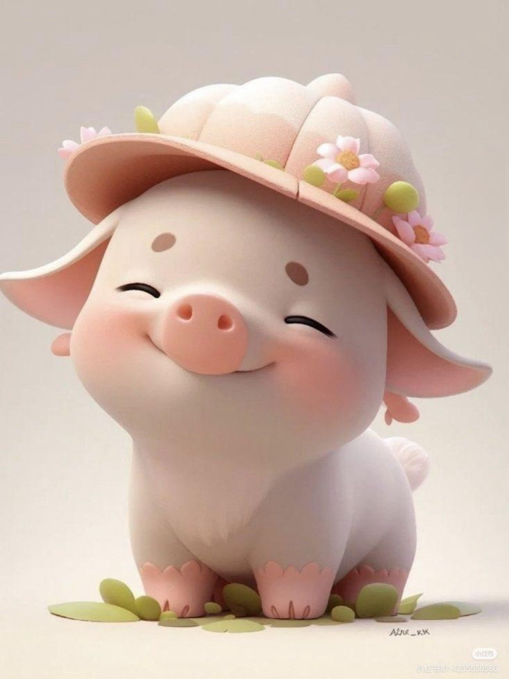 Pig | Diamond Painting