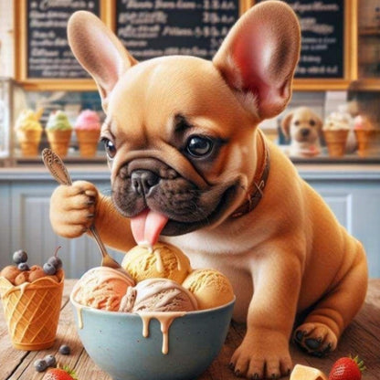 French Bulldog Dog | Diamond Painting