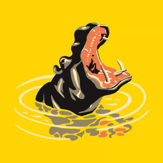 Hippo | Diamond Painting