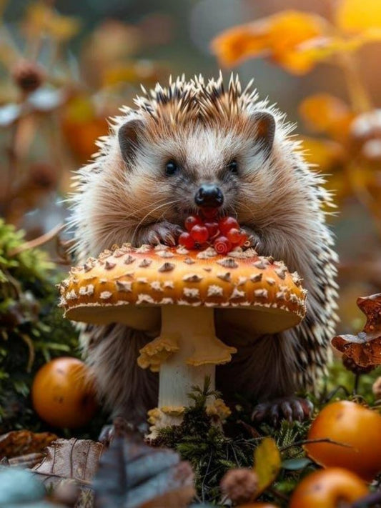 Hedgehog | Diamond Painting