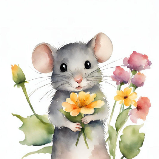 Mouse Rat | Diamond Painting