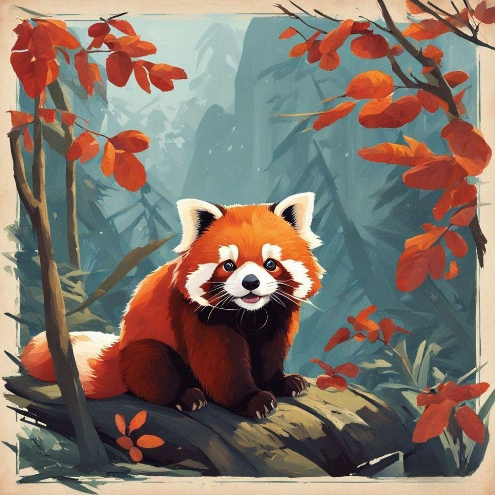 Red Panda | Diamond Painting