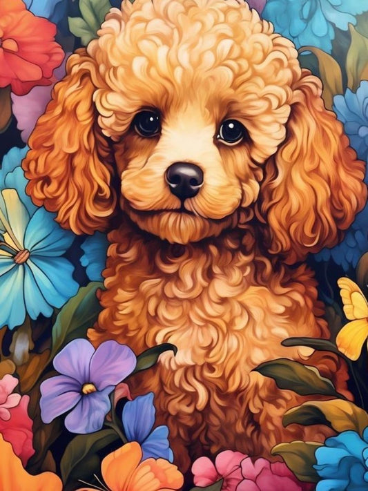 Poodle Dog | Diamond Painting