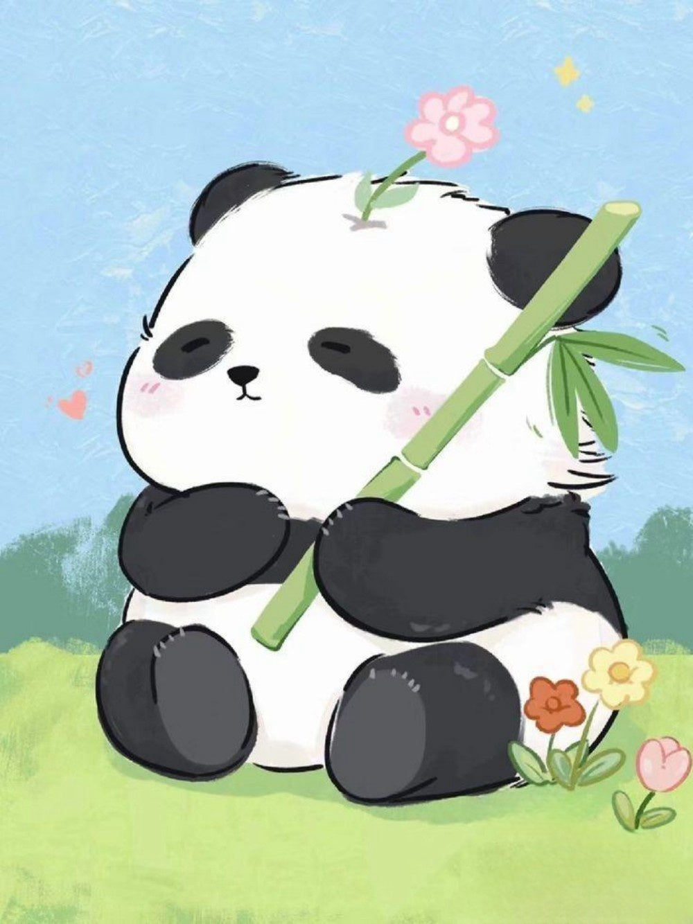 Panda | Diamond Painting