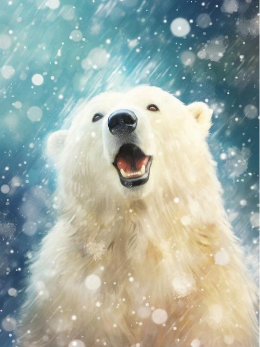 Polar Bear | Diamond Painting