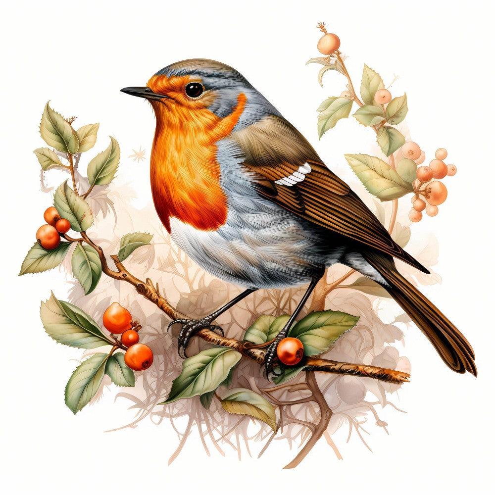 Robin Bird | Diamond Painting