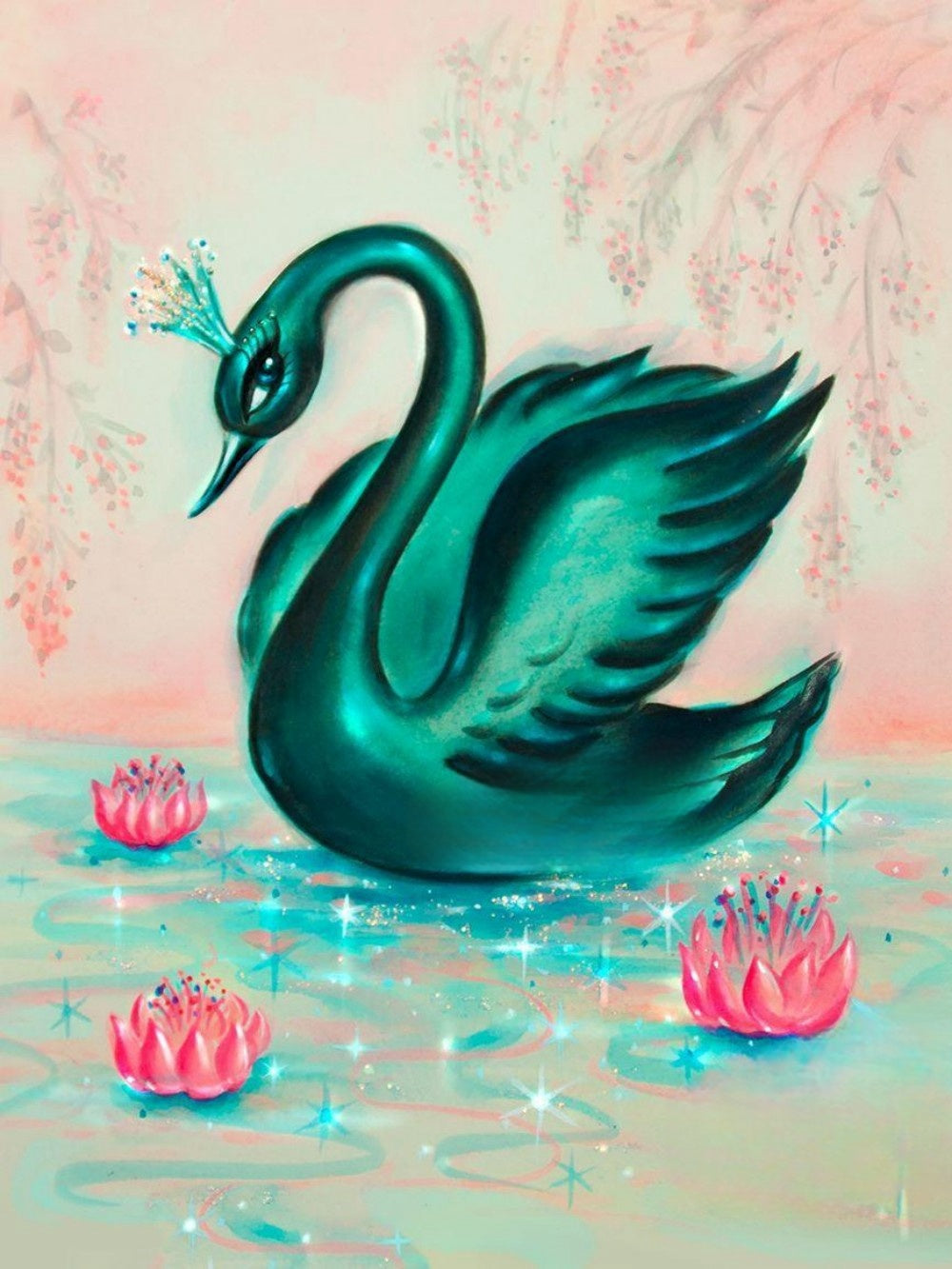 Swan | Diamond Painting