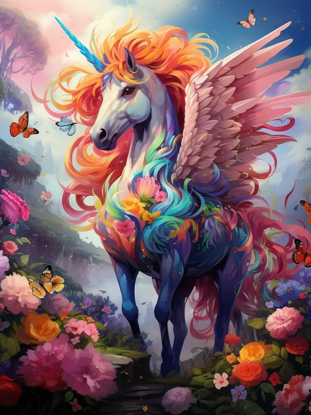Unicorn | Diamond Painting