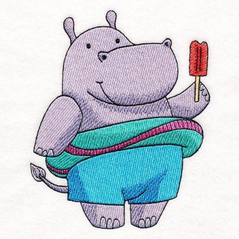 Hippo | Diamond Painting