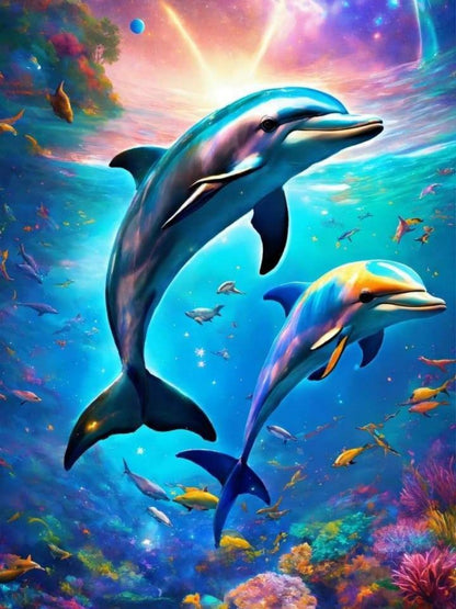 Dolphin | Diamond Painting