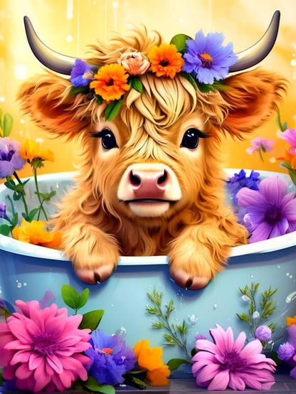 Highland Cow | Diamond Painting