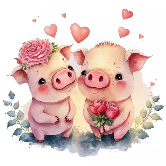 Pig | Diamond Painting