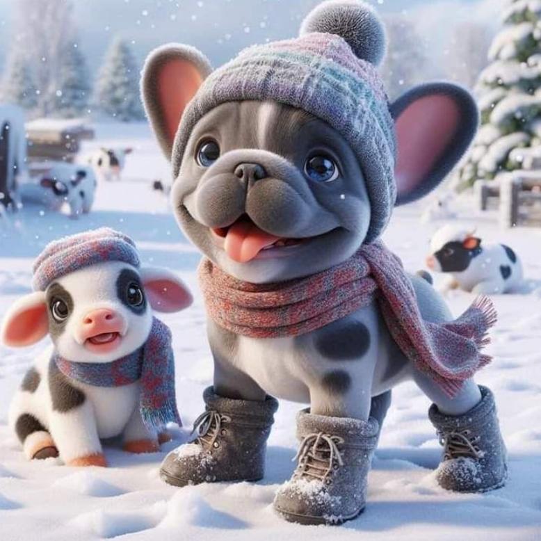 French Bulldog Dog | Diamond Painting