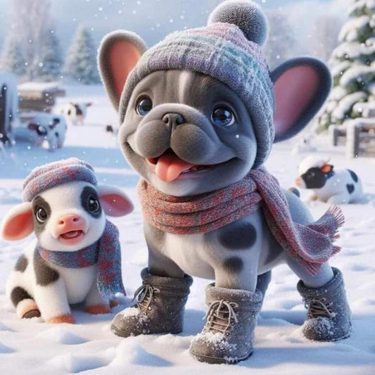 French Bulldog Dog | Diamond Painting