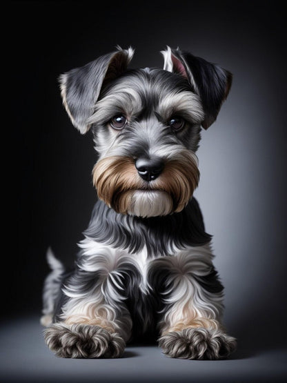 Dog Schnauzer | Diamond Painting