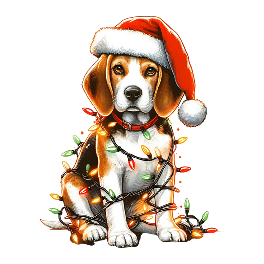 Christmas Dog | Diamond Painting