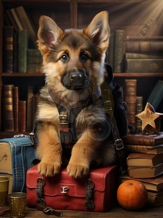Dog German Shepherd | Diamond Painting