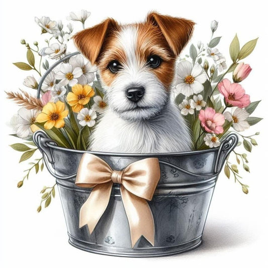 Dog Jack Russell | Diamond Painting