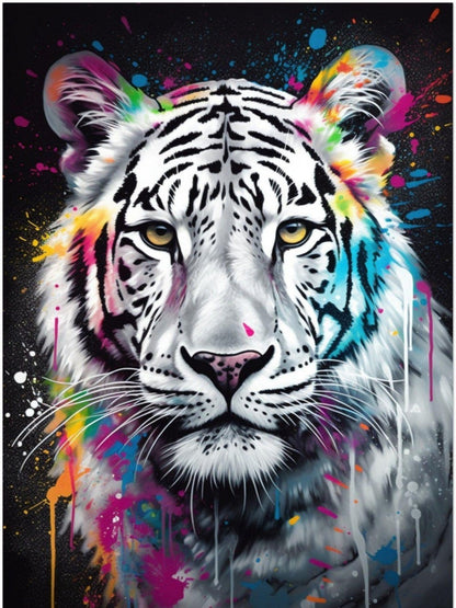 White Tiger | Diamond Painting