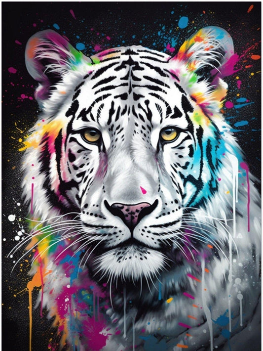 White Tiger | Diamond Painting