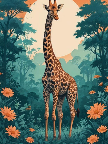 Giraffe | Diamond Painting