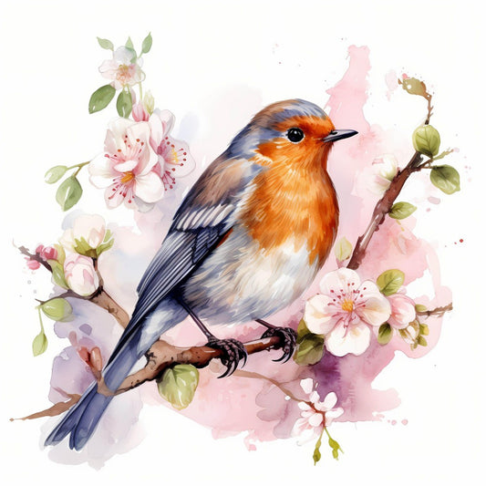 Robin Bird | Diamond Painting