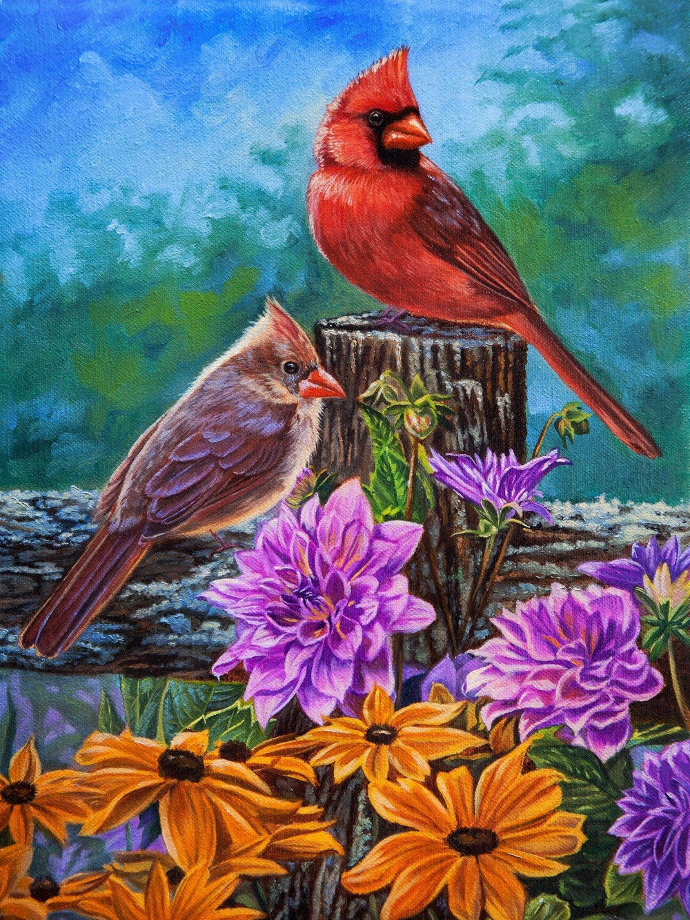 Cardinal | Diamond Painting