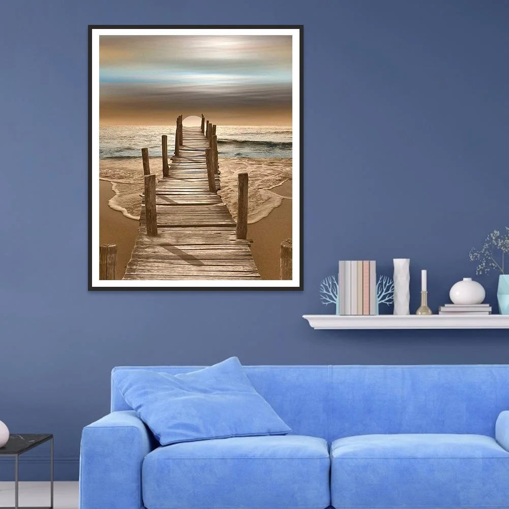 Wooden Bridge | Diamond Painting